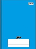Caderno CD Mais Costurado Azul 1/4 Tilibra 96 fls.  003357