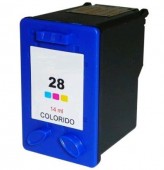 Cartucho HP 28 C8728A Color Compatível 14 ml