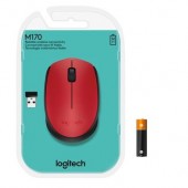 Mouse Mini Óptico S/Fio Preto Logitech M187 003452