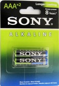 Pilha AAA Palito C/02 Sony Alcalina 003174