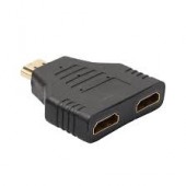 Adaptador Spliter 1HDMI entrada X 2HDMI Saída 003328