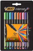 Caneta Bic Intensity 0.4 Ultra Fina 10 Cores 003304