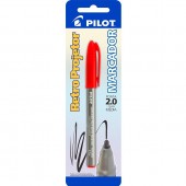 Caneta Retroprojetor 2.0mm Pilot Vermelha 002540