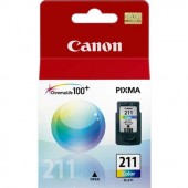 Cartucho Canon 211 CL-211 Color Original