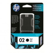 Cartucho HP 02 C8721WL Preto Original 06 ml