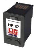 Cartucho HP 27 C8727A Preto Remanufaturado 19 ml