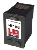 Cartucho HP 56 6656A Preto Remanufaturado 19 mll