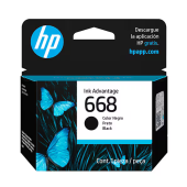 Cartucho HP 668 7FP37VL Preto Original