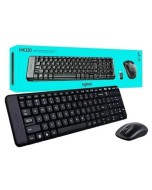 Kit Teclado E Mouse Logitech Mk220 Preto S/fio