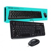 Kit Teclado e Mouse USB Preto MK120 Logitech 003516