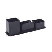 Porta Caneta/clips/lembretes Dellocolor Preto 003310