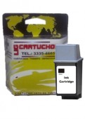 Recarga Cartucho HP 20 C6614D  Preto