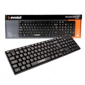 Teclado USB ABNT C/Fio EO-201 Evolut 003146